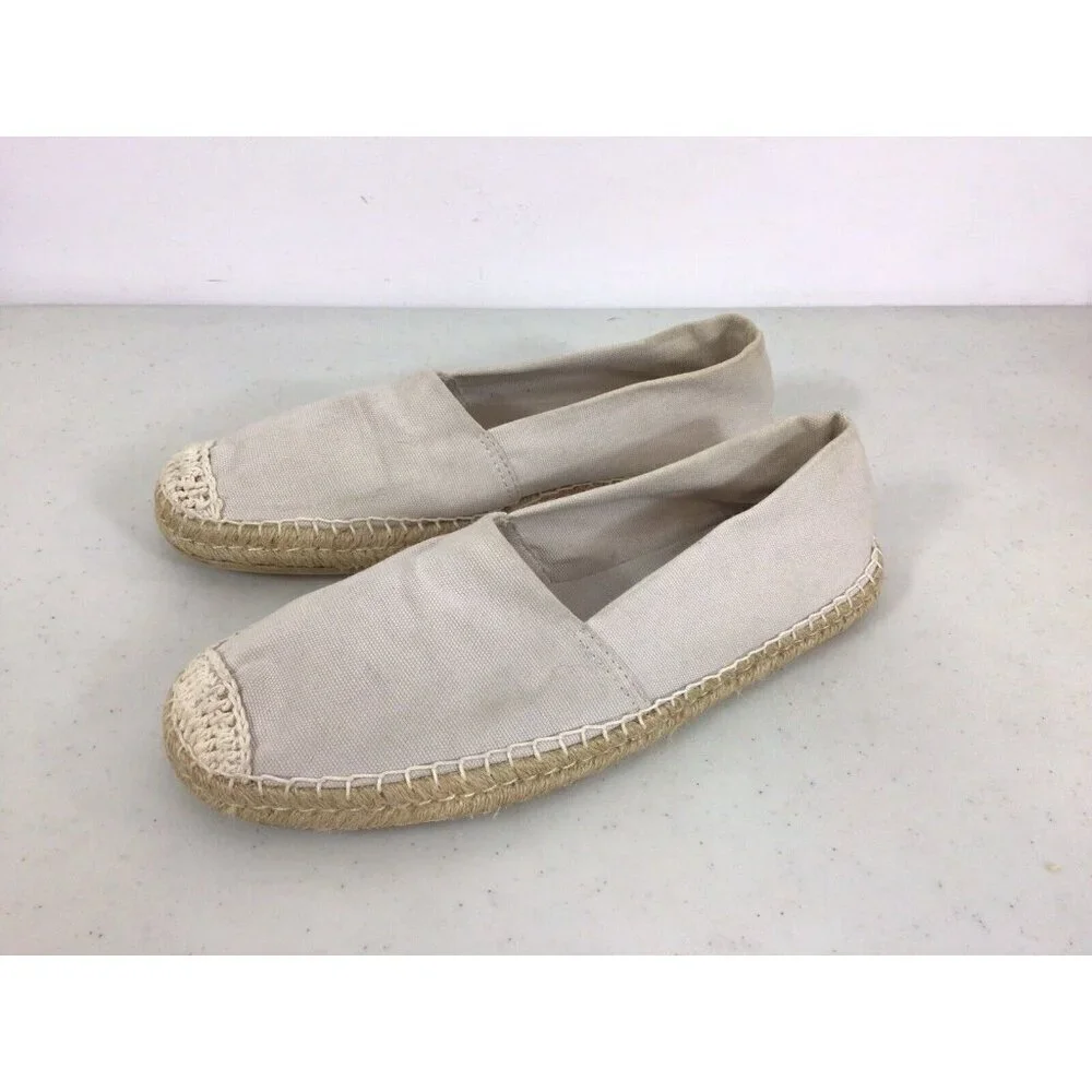 LL Bean Canvas Espadrille Shoes Womens 10